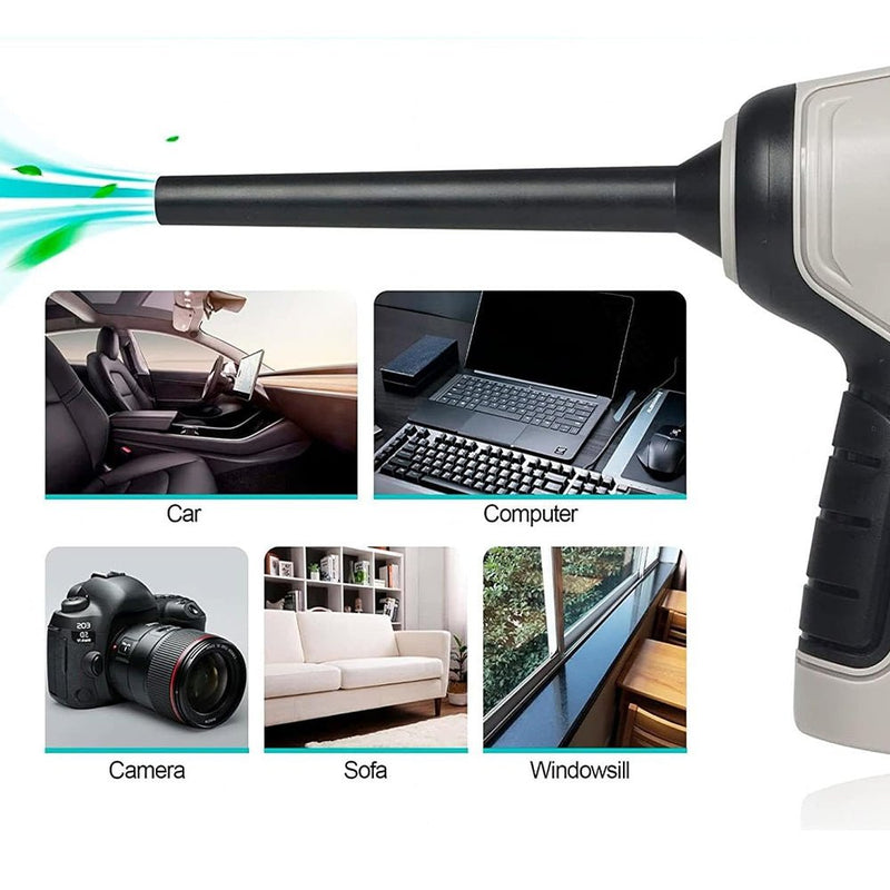 3 in 1 Wireless Handheld Car Vacuum Cleaner Air Blower USB - Rechargeable - NuSea