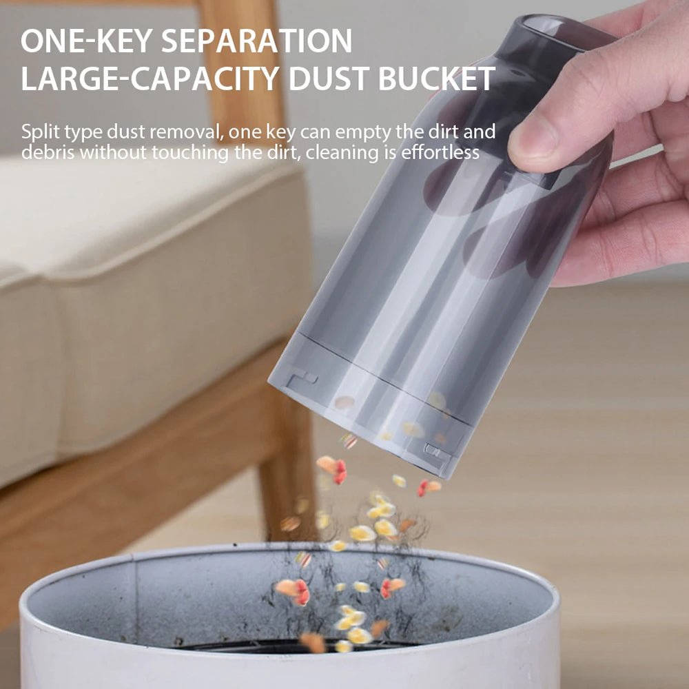3 in 1 Wireless Handheld Car Vacuum Cleaner Air Blower USB - Rechargeable - NuSea