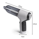 3 in 1 Wireless Handheld Car Vacuum Cleaner Air Blower USB - Rechargeable - NuSea
