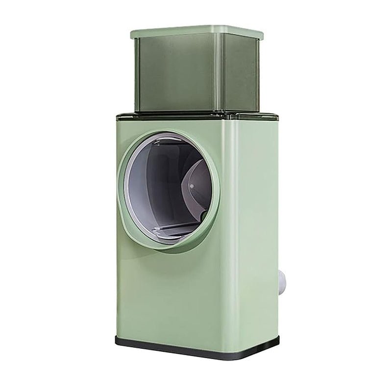 3 Interchangeable Blades Manual Rotary Vegetable and Cheese Grater - NuSea