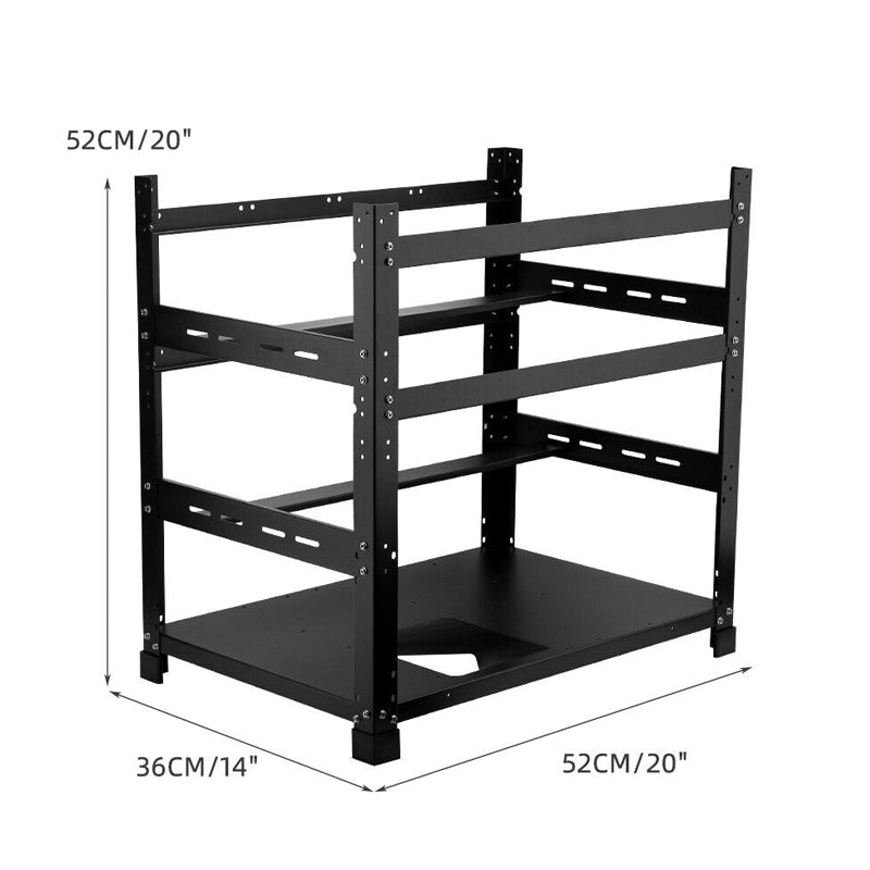 3 - Layer 12 GPU Motherboard Bracket Fixing Frame Mining Machine - NuSea