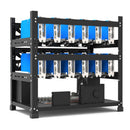 3 - Layer 12 GPU Motherboard Bracket Fixing Frame Mining Machine - NuSea