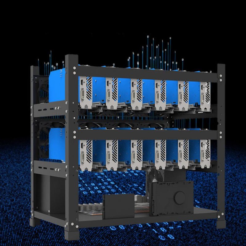 3 - Layer 12 GPU Motherboard Bracket Fixing Frame Mining Machine - NuSea