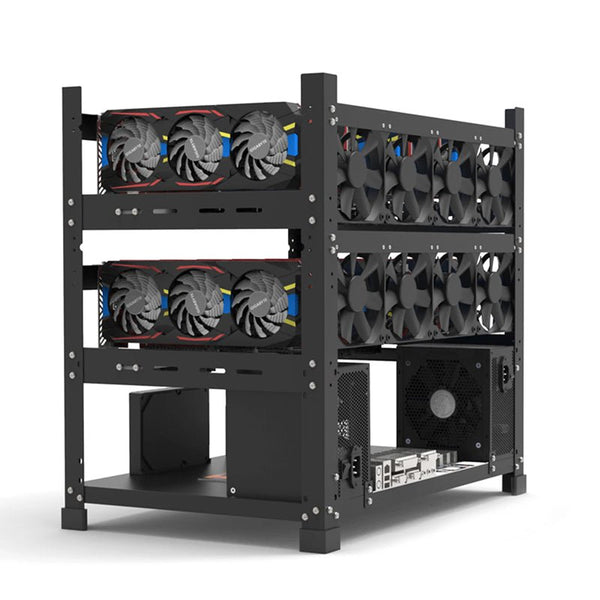 3 - Layer 12 GPU Motherboard Bracket Fixing Frame Mining Machine - NuSea