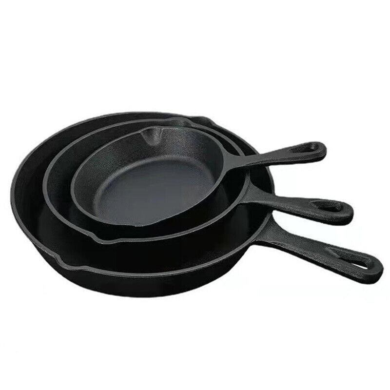 3 Piece Set Kitchen Cookware Fried Egg Pan - NuSea