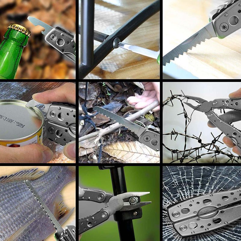 39in1 Tactical Emergency Survival Kit Outdoor Hiking Camping SOS Tool Equipment - NuSea