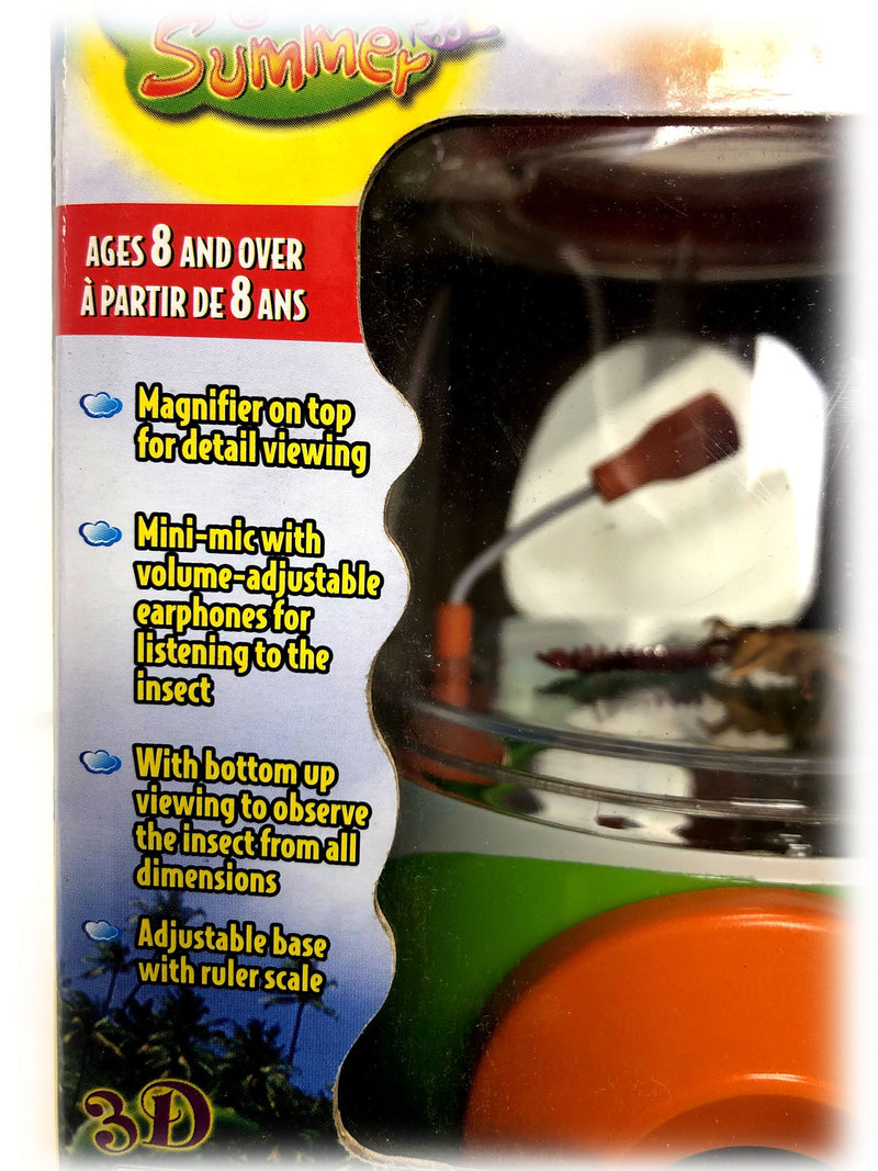 3D Electronic Listening Insect Bug Viewer Science Toy Magnifier 8+ - NuSea