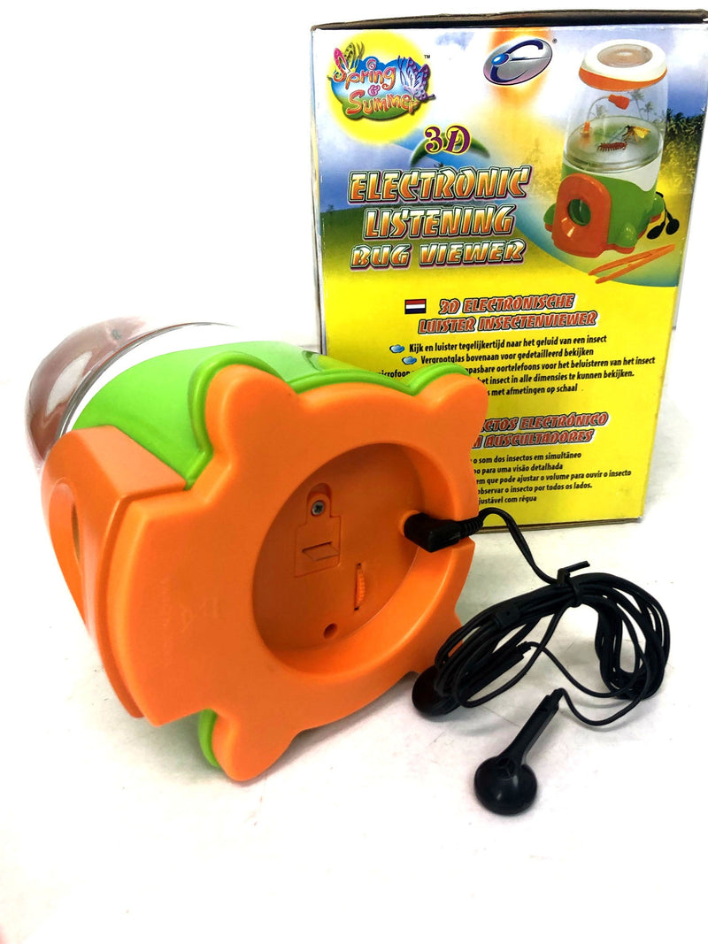 3D Electronic Listening Insect Bug Viewer Science Toy Magnifier 8+ - NuSea