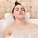 3D Mesh Soft Spa Bath Pillow for Bath Tub with Anti - Slip Suction Cups - NuSea