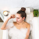 3D Mesh Soft Spa Bath Pillow for Bath Tub with Anti - Slip Suction Cups - NuSea