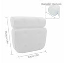 3D Mesh Soft Spa Bath Pillow for Bath Tub with Anti - Slip Suction Cups - NuSea