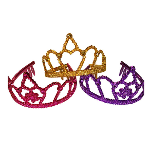 3x colourful tiaras - NuSea