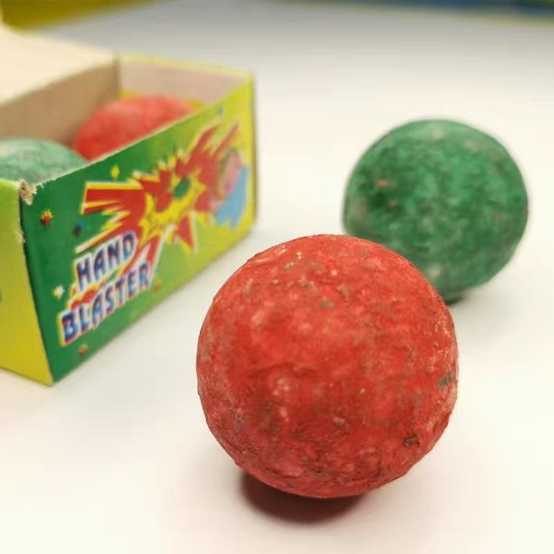 4 packs of HAND BLASTER - Spark Ball Popping Blaster Ball Board Cannon Pop - on - Bump. - NuSea