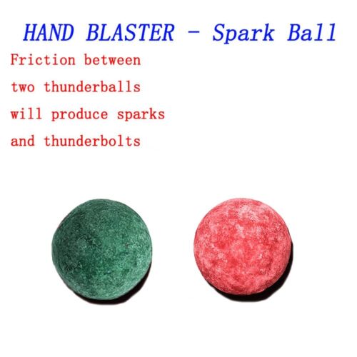 4 packs of HAND BLASTER - Spark Ball Popping Blaster Ball Board Cannon Pop - on - Bump. - NuSea