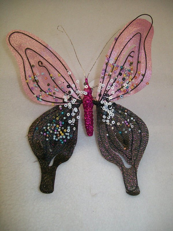 4 Pcs of Large BUTTERFLY WITH CLIP FOIL - NuSea