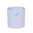 4 Slot Makeup Brush Organiser Bucket - Cosmetic Tool Storage Divider Tin - NuSea