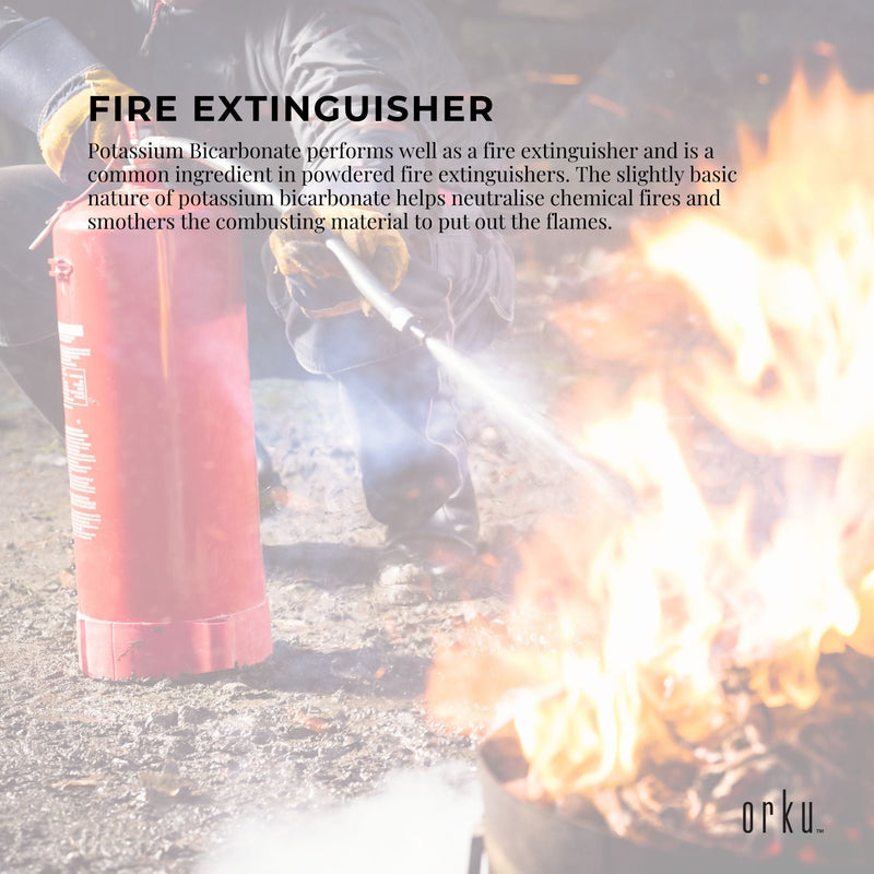 400g Organic Potassium Bicarbonate Powder - Food Grade Pure FCC Brewing Baking - NuSea