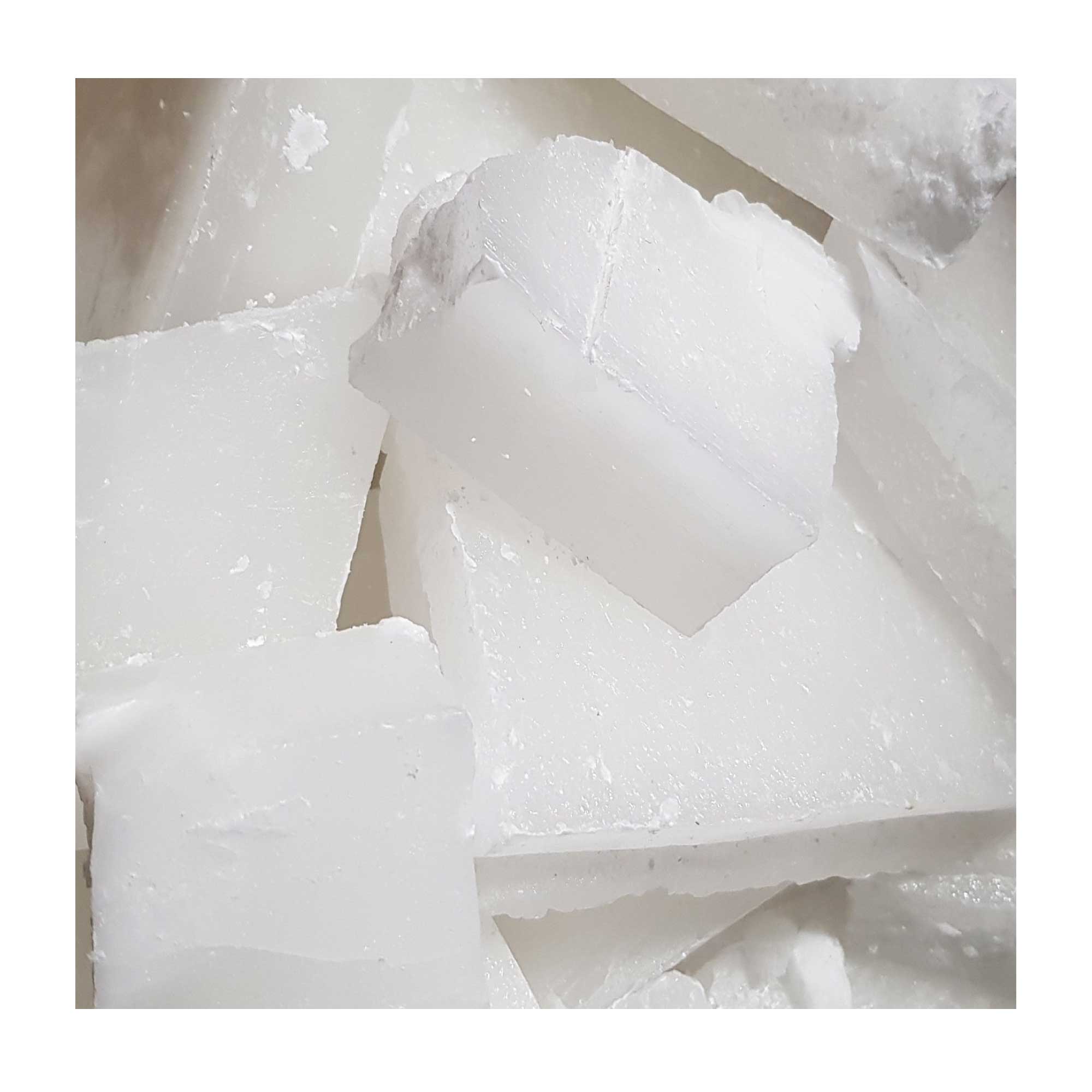 400g Paraffin Wax Blocks - Refined Hard Unscented 60/62 Chunk Candle Soap Making - NuSea