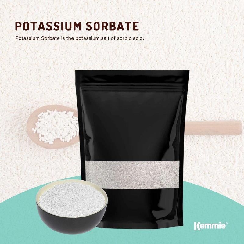 400g Potassium Sorbate Granules Food Grade Preservative Cosmetics Brew Skin E202 - NuSea