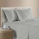400TC Bamboo Cotton Sheet Set Silver Queen - NuSea