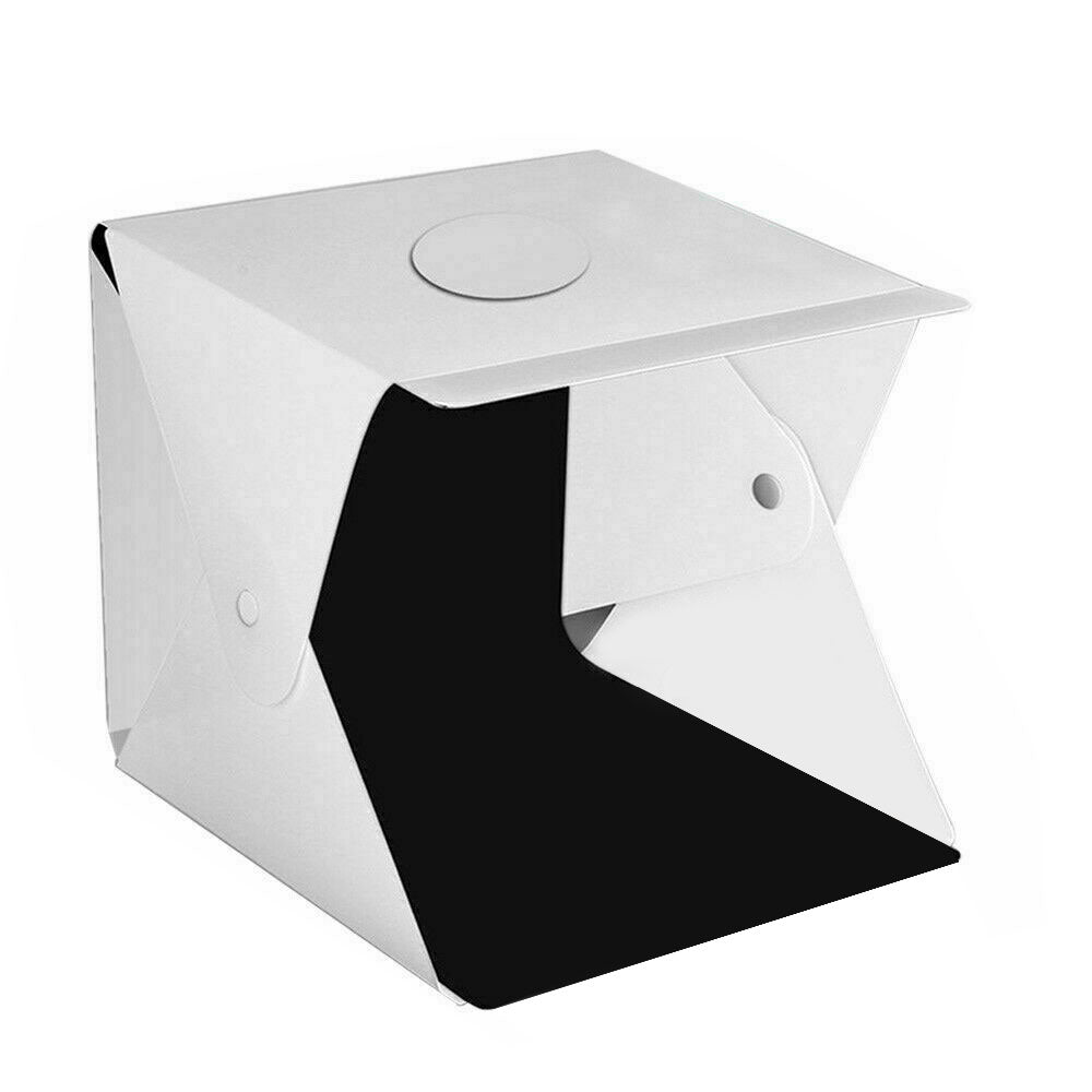40CM Light Foldable Photo Studio Portable Mini Photography Box Led Kit Tent Cube - USB Plugged - in - NuSea