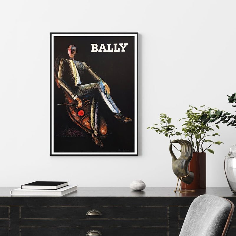 40cmx60cm Bally Man & Woman 2 Sets Black Frame Canvas Wall Art - NuSea