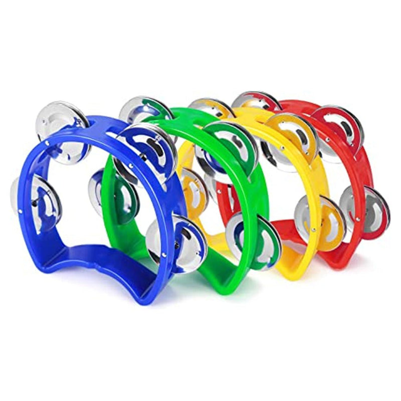 4x Hand shaker half tambourine - NuSea