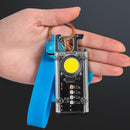 5 Color Light Keychain COB+LED Mini Flashlight - USB Charging - NuSea