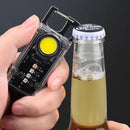 5 Color Light Keychain COB+LED Mini Flashlight - USB Charging - NuSea