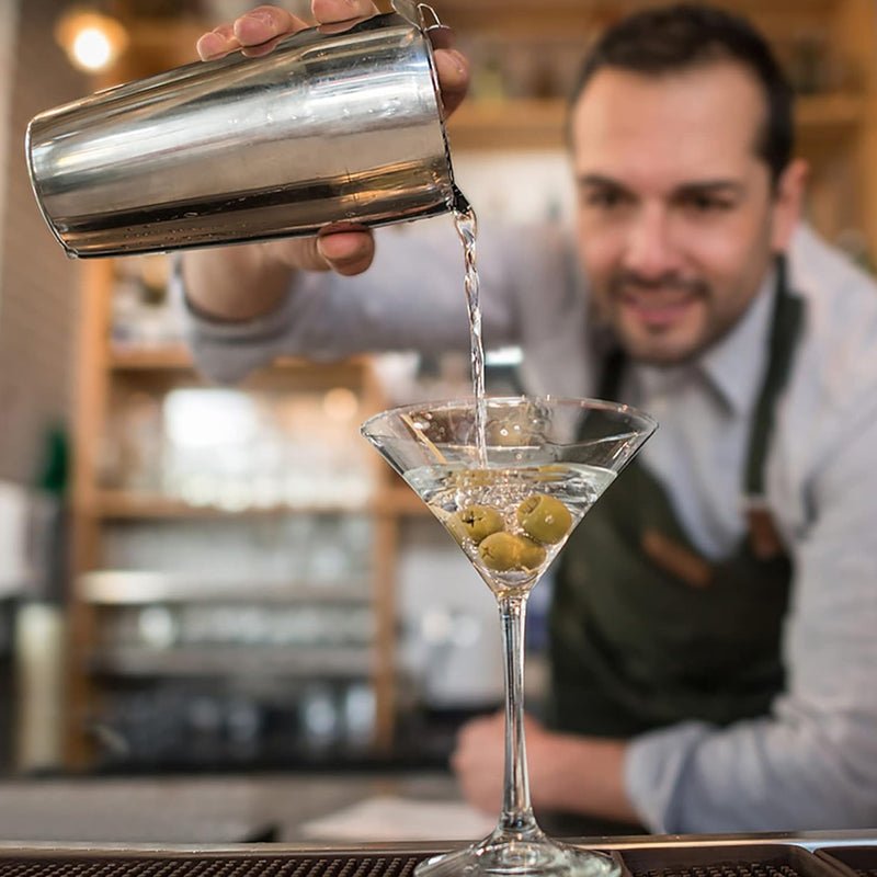 5 Pcs Stainless Steel Cocktail Maker Set Premium Bartending Tool Kit - NuSea