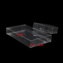 50 Pack of 15*15*4cm Clear PVC Plastic Folding Packaging Small rectangle/square Boxes for Wedding Jewelry Gift Party Favor Model Candy Chocolate Soap Box - NuSea