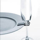 50 Pack Of 75mm White Wine Glass Dinner Lunch Plate Clip Holder - Stand Up Buffet Party - Promotion Merchandise Gift - NuSea