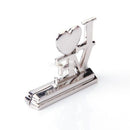 50 Piece Pack of Wedding Name Card Place Stand Silver LOVE Letters - Wedding Anniversary or Engagement Party - NuSea