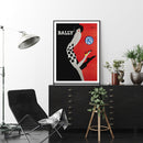 50cmx70cm Fashion Bally Black Frame Canvas Wall Art - NuSea