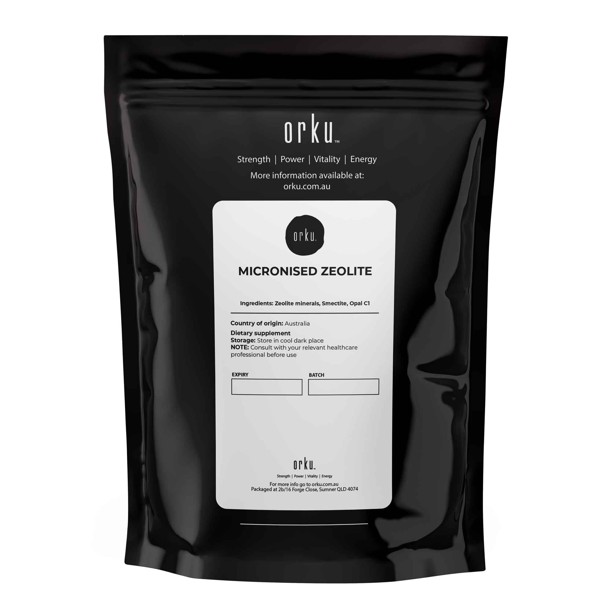 50g Pure Micronised Zeolite Powder Mineral - Micronized Volcamin Clinoptilolite - NuSea