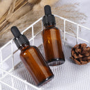 50ml (5 Pack) Amber Glass Dropper Bottle Liquid Essential Oils Bottle Bottles Leakproof Glass Tincture Bottles - NuSea
