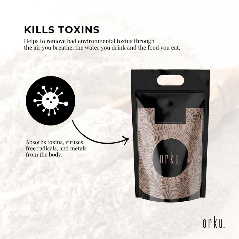 5Kg Pure Micronised Zeolite Powder Mineral - Micronized Volcamin Clinoptilolite - NuSea