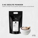 5Kg Pure Micronised Zeolite Powder Mineral - Micronized Volcamin Clinoptilolite - NuSea
