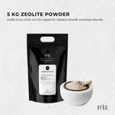 5Kg Pure Micronised Zeolite Powder Mineral - Micronized Volcamin Clinoptilolite - NuSea
