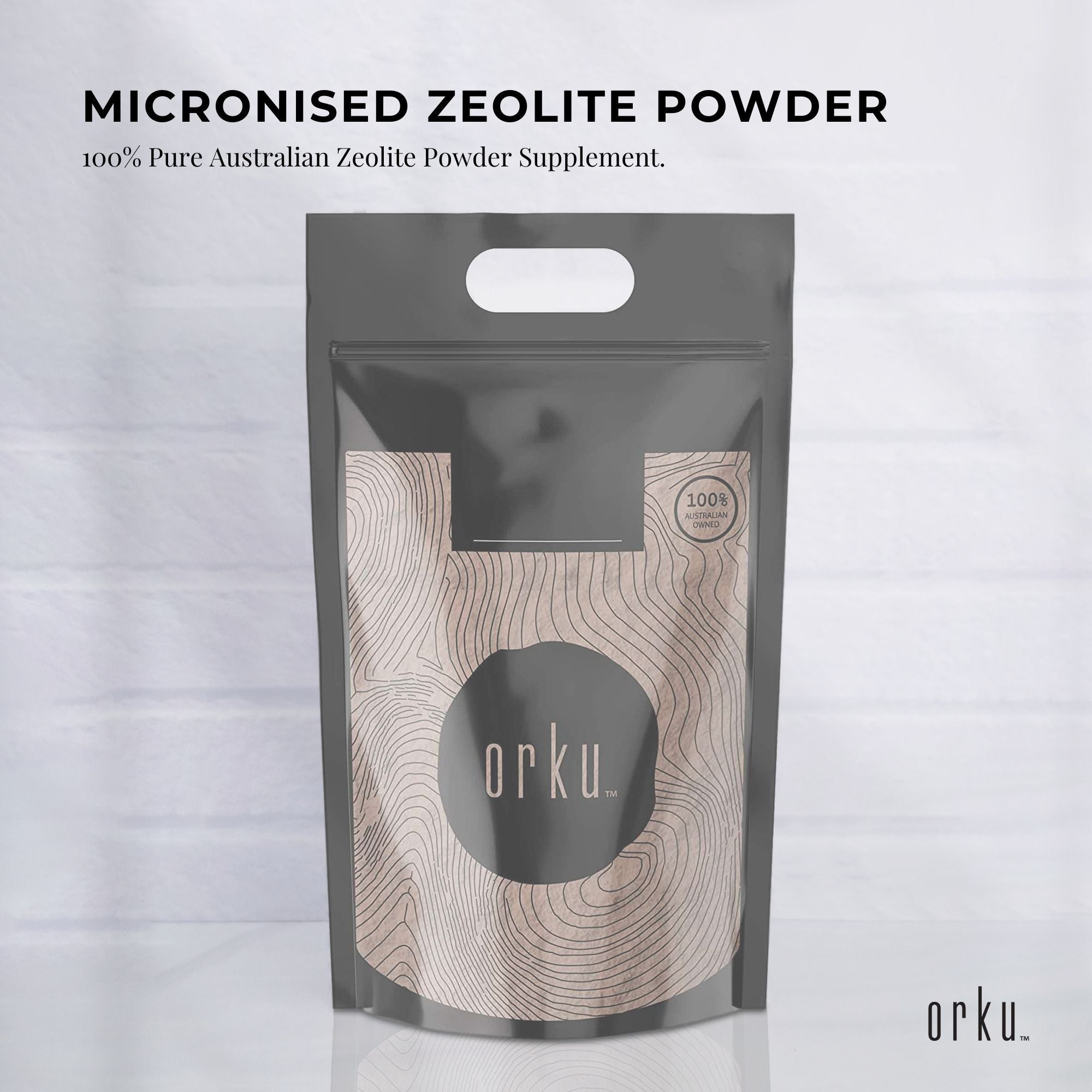 5Kg Pure Micronised Zeolite Powder Mineral - Micronized Volcamin Clinoptilolite - NuSea