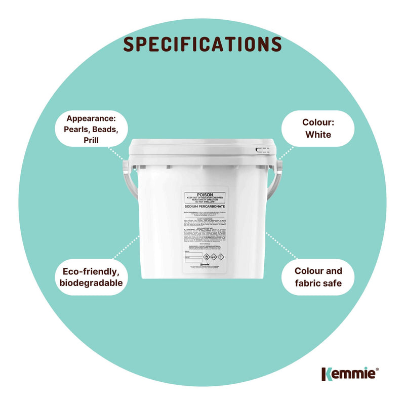 5Kg Sodium Percarbonate Tub - Eco Laundry Cleaner Brew Sanitiser Oxygen Bleach - NuSea