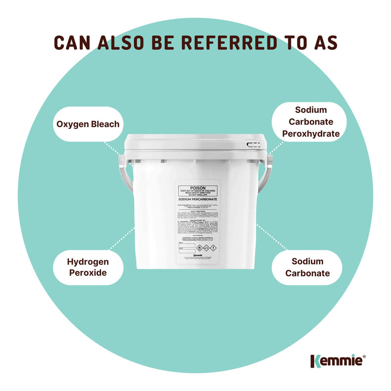 5Kg Sodium Percarbonate Tub - Eco Laundry Cleaner Brew Sanitiser Oxygen Bleach - NuSea