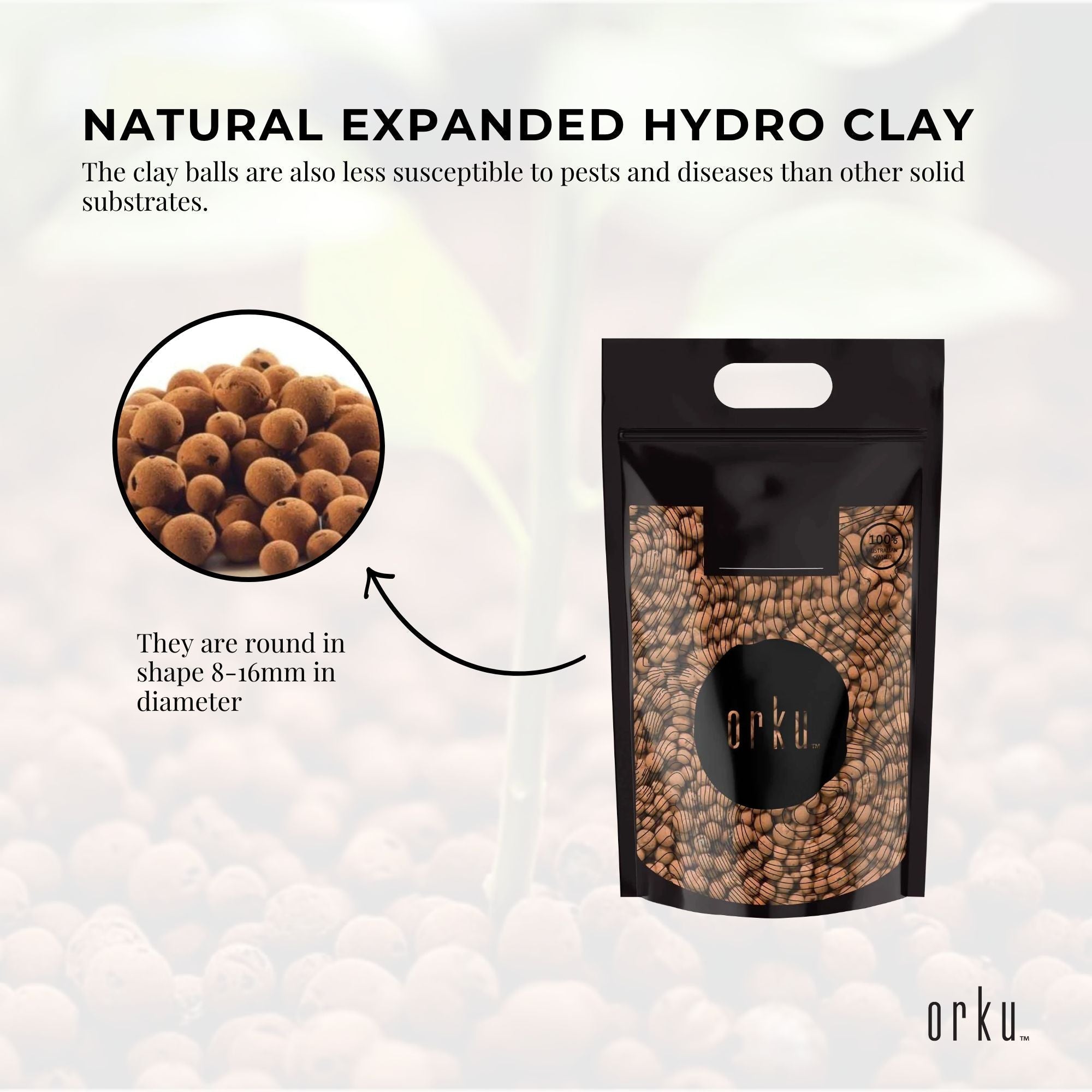 5L Hydro Clay Balls - Organic Premium Hydroponic Expanded Plant Growing Medium - NuSea