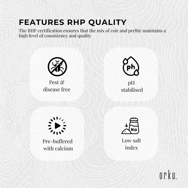 5L Premium Coco Perlite Mix - 70% Coir Husk 30% Hydroponic Plant Growing Medium - NuSea