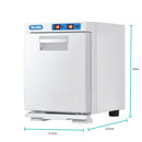 5L White Electric Towel Warmer Mini UV Steriliser Cabinet Hot Heater Sanitiser - NuSea