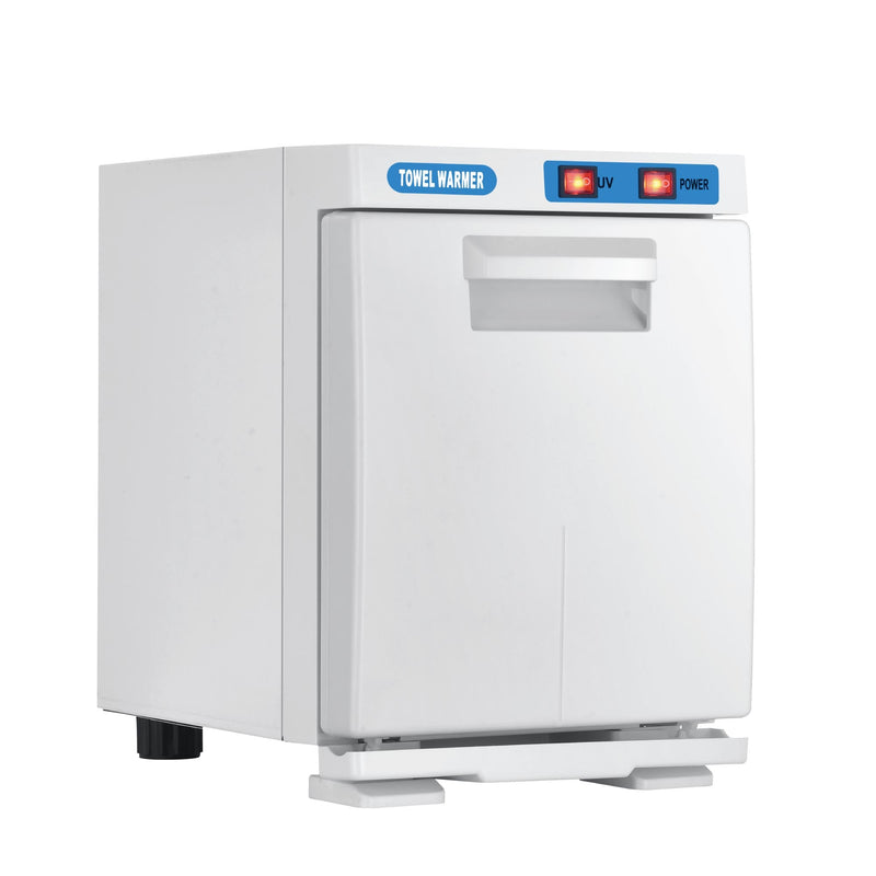 5L White Electric Towel Warmer Mini UV Steriliser Cabinet Hot Heater Sanitiser - NuSea