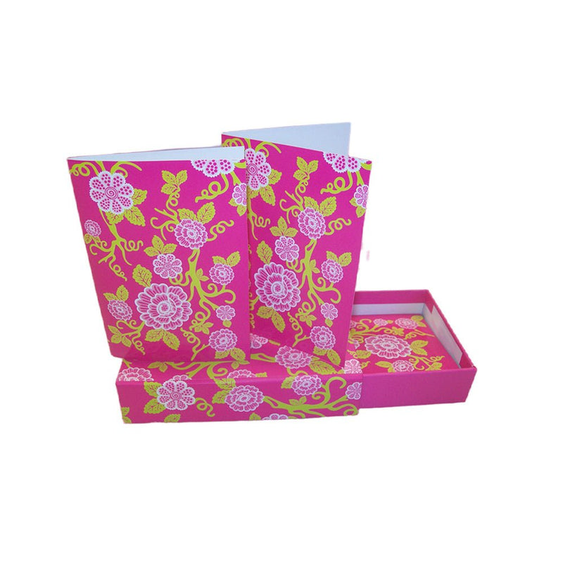 5x Colourful boxes with cards - NuSea