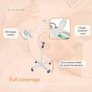 5x Magnifying Lamp Fluorescent Salon Light Glass Beauty Floor Stand Magnifier - NuSea