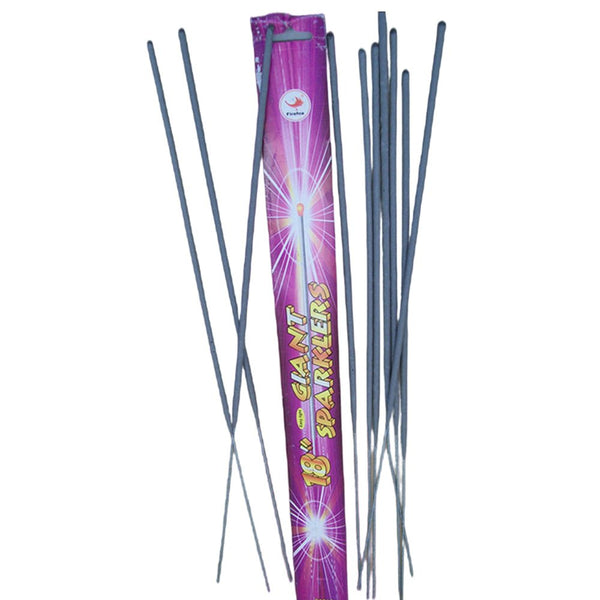 5x Sparkler packs - 18" - NuSea