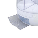 6 Grid Rotating Food Grain Dispenser 7.2L - Large Compartment Storage Container - NuSea